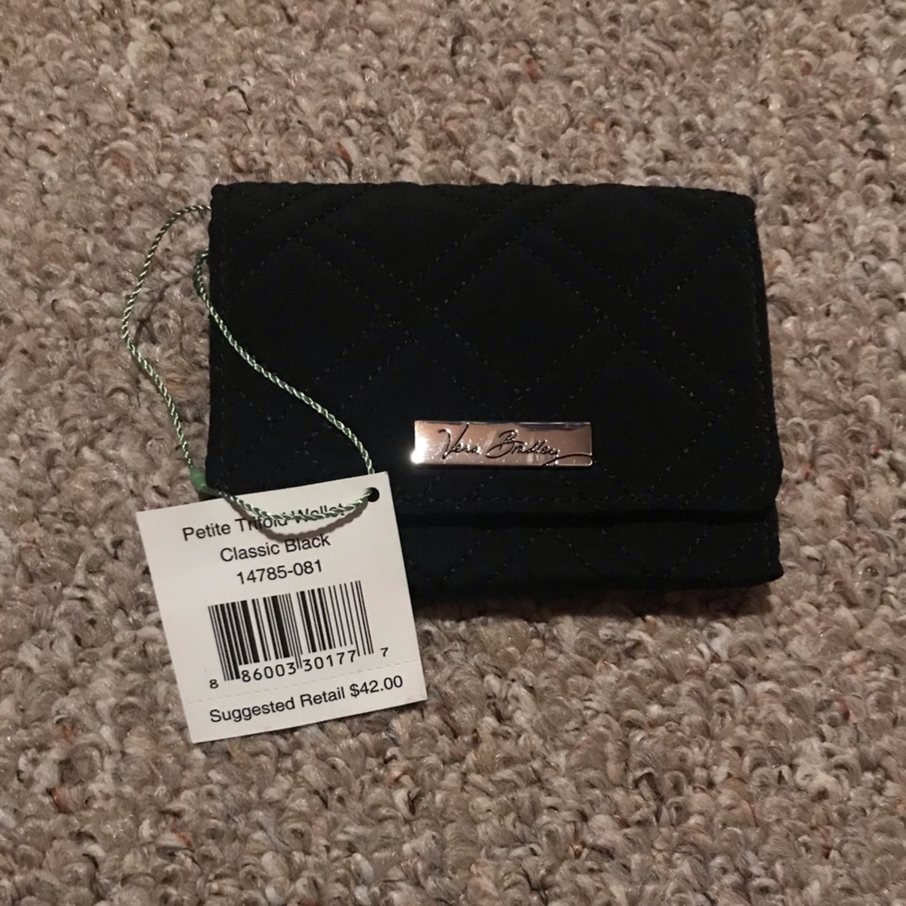 Vera Bradley petite trifold wallet